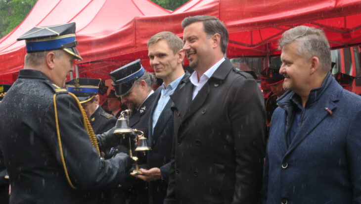Prezydent Rafał Piech również został uhonorowany.