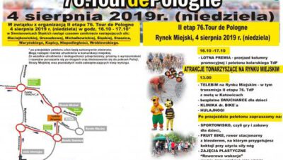 
76. Tour de Pologne – wolontariusze poszukiwani !