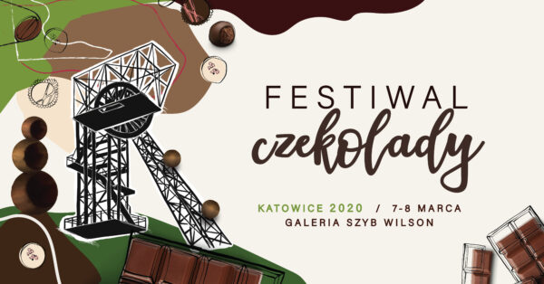 Festiwal czekolady Katowice Nikiszowiec2020 plakat