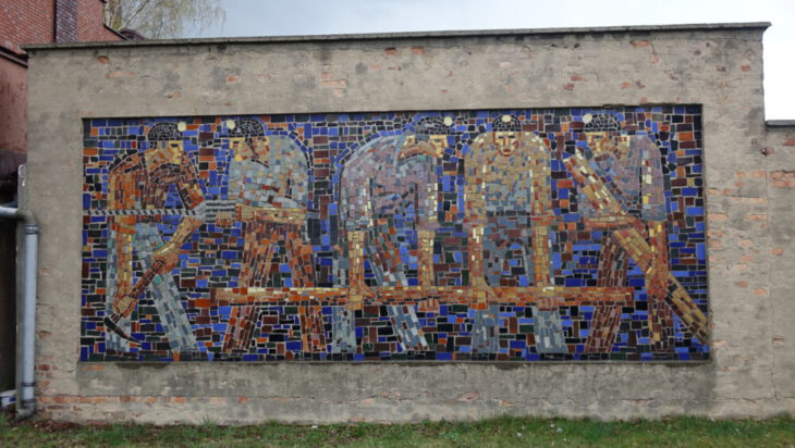 Mozaika przy ul. E. Orzeszkowej