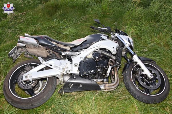 siemianowice wypadek motocykla kawasaki