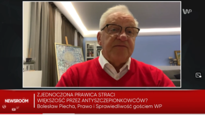 
Ludziom, którzy się zaszczepili, należy umożliwić więcej – mówi Bolesław Piecha z PIS