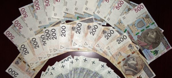 banknoty z podwyżki pensji prezydenta siemianowic