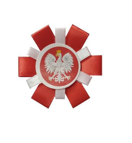 polski orzeł biało czerwony z okazji dnia niepodległości miasto siemianowice śląskie