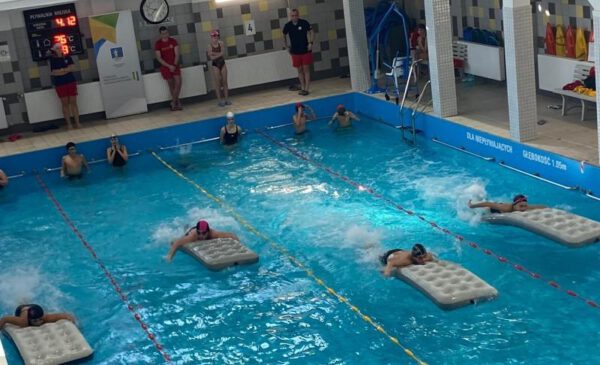 pływanie na materacu mistrzostwa śląska