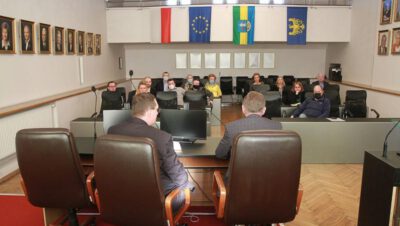 
Spotkanie radnych Siemianowic w sprawie pomocy uchodźcom z Ukrainy