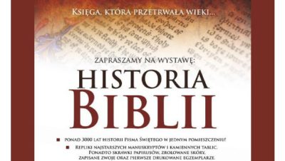 
Księga ksiąg – Historia Biblii.  Nietypowa wystawa interaktywna w MBP