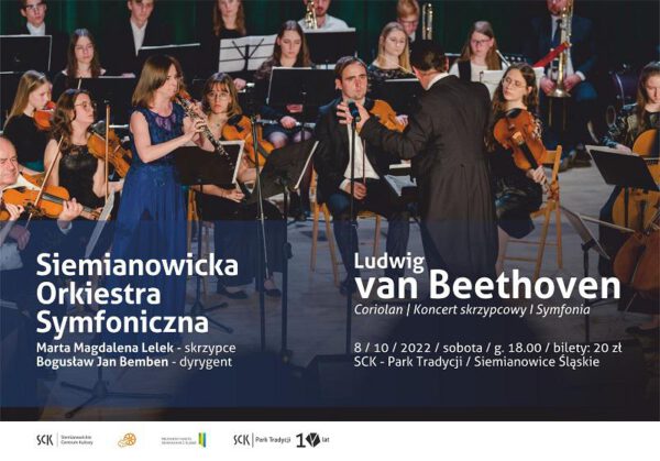 siemianowicka orkiestra symfoniczna gra beethovena
