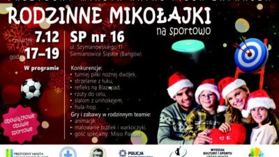 
Rodzinne Mikołajki na Sportowo już 7 grudnia!