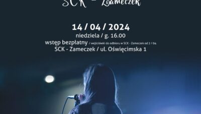 
SCK – Zameczek zaprasza na koncert Sekcji Wokalnej
