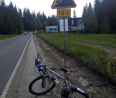 6. W Tatrach ambitni rowerzyści znajdą coś dla siebie
