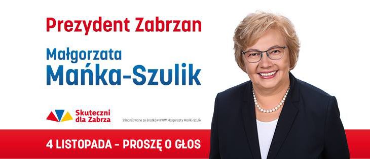 Zabrze, Małgorzata Mańka-Szulik