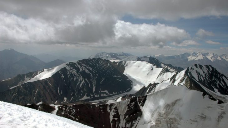 Himalaje, na szczycie Stok Kangri 2