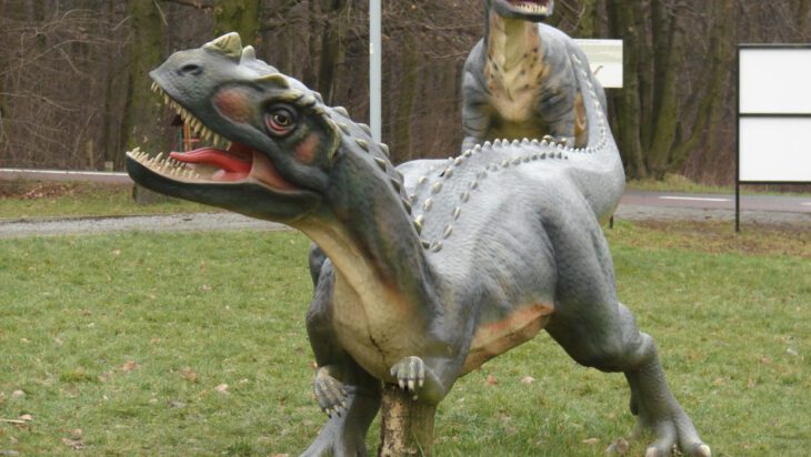 Figury z polanki dinozaurów